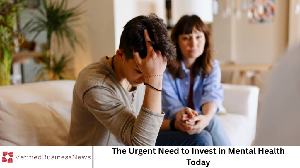 The Urgent Need to Invest in Mental Health Today